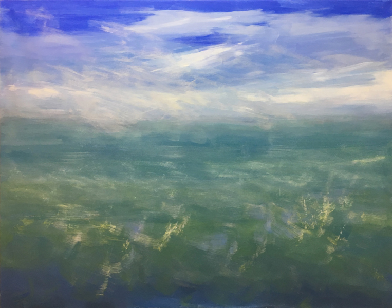1809. Verde Mar. 114 x 146 cm. 1200 €