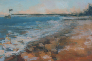 1003. El embarcadero de Marbella. 82 x 130 cm. 500 €
