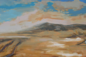 0437. Varada en la playa. 61 x 162 cm. 600 €