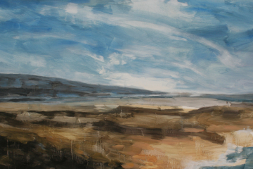 0910. La playa del faro. 97 x 194 cm. 1.400 €