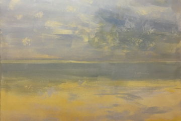 1813. Playa dorada y suave brisa. 162 x 114 cm. 900 €