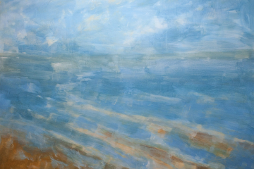 2008. El Cielo y la Tierra se encuentran. 200 x 200 cm. 1.200 €