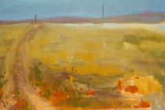 0116. Campo al atardecer. 60 x 81 cm. 400 €
