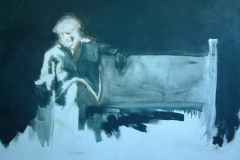 0101. Ausencia. 130 X 162 cm. 1500 €