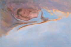 0414. El sueño del pequeño. 72 x 98 cm. 1.200 €