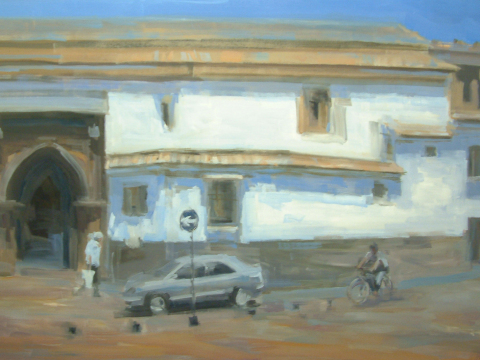 03.04. El centro. 80 x 130 cm. 600 €