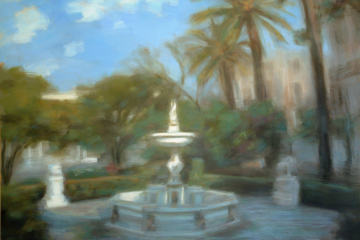 0408. Placita cerca de la catedral. 73 x 92  cm. 300 €