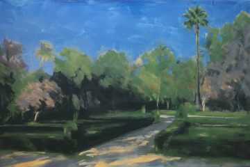 1921. Parque de Mª Luisa. 97 x 146 cm. 600 €