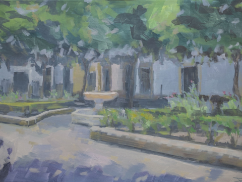 22.08. Plaza de Dª Elvira. 73 x 116 cm. 1.500 €