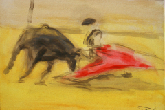 0534. Toros. 33 x 46 cm. 500 €