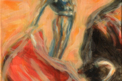 0604. Toros. 40 x 30 cm. 180 €