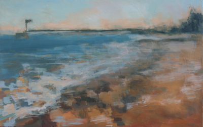 1003. El embarcadero de Marbella. 82 x 130 cm. 500 €