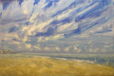 1811. Luz en la playa. 97 x 146 cm. 700 €