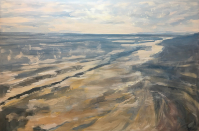 1801. Playa al oscurecer. 130 x 195 cm. 700 €