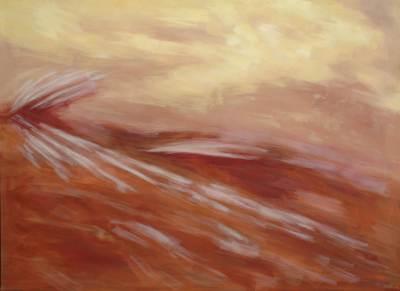 0427. El Cielo y la Tierra se encuentran. 90 x 122 cm. 600 €