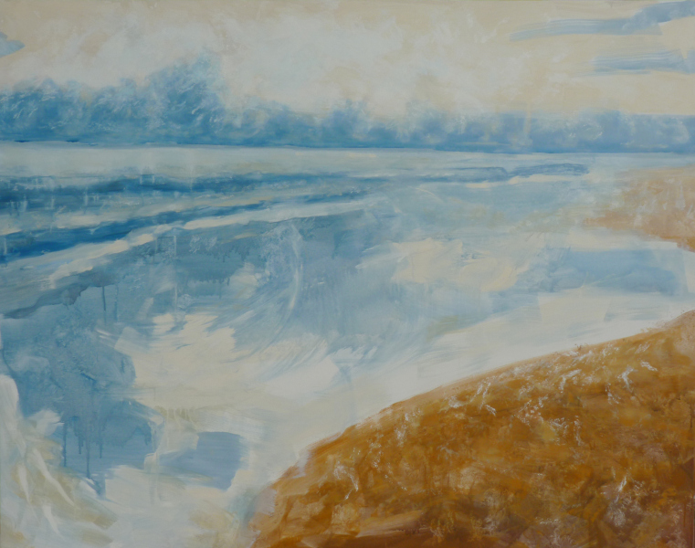 1114. Agua, Tierra y Aire. 114 x 145 cm. 800 €