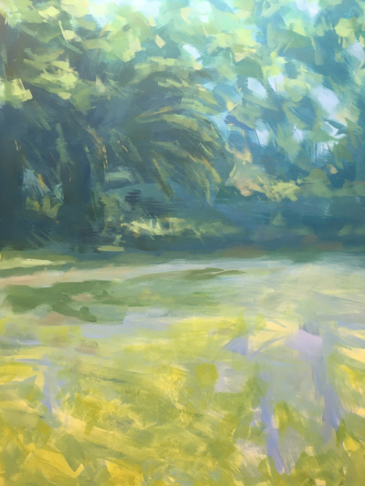 2202. Reflejos en el agua. 130 x 97 cm. 800 €