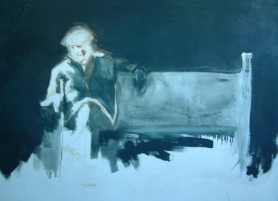 0101. Ausencia. 130 X 162 cm. 1500 €