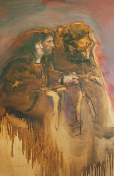 0241. La espera. 122 x 93 cm. 700 €
