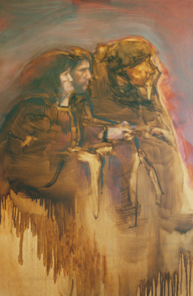 0241. La espera. 122 x 93 cm. 700 €