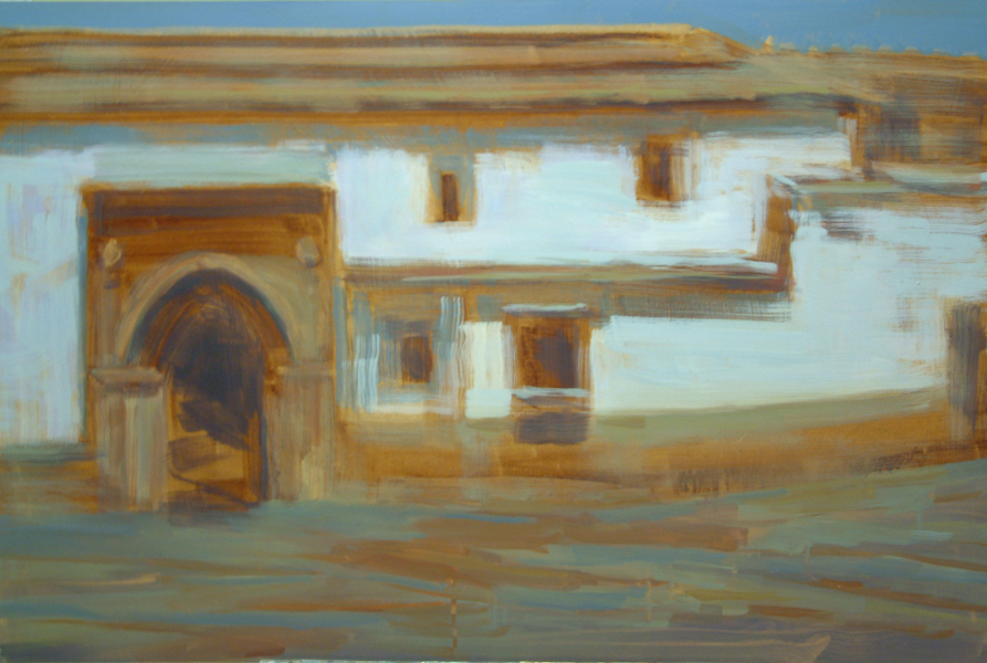 0305. El centro. 61 x 92 cm. 250 €