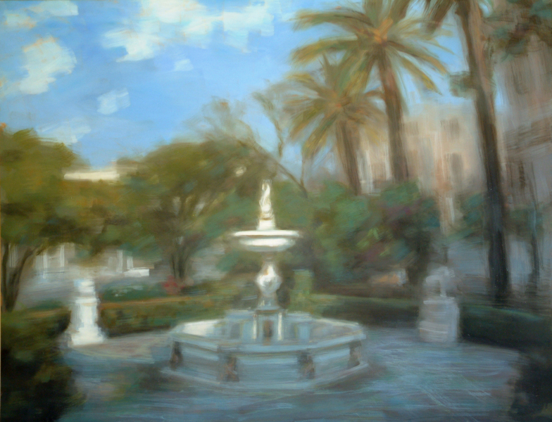 0408. Placita cerca de la catedral. 73 x 92  cm. 300 €