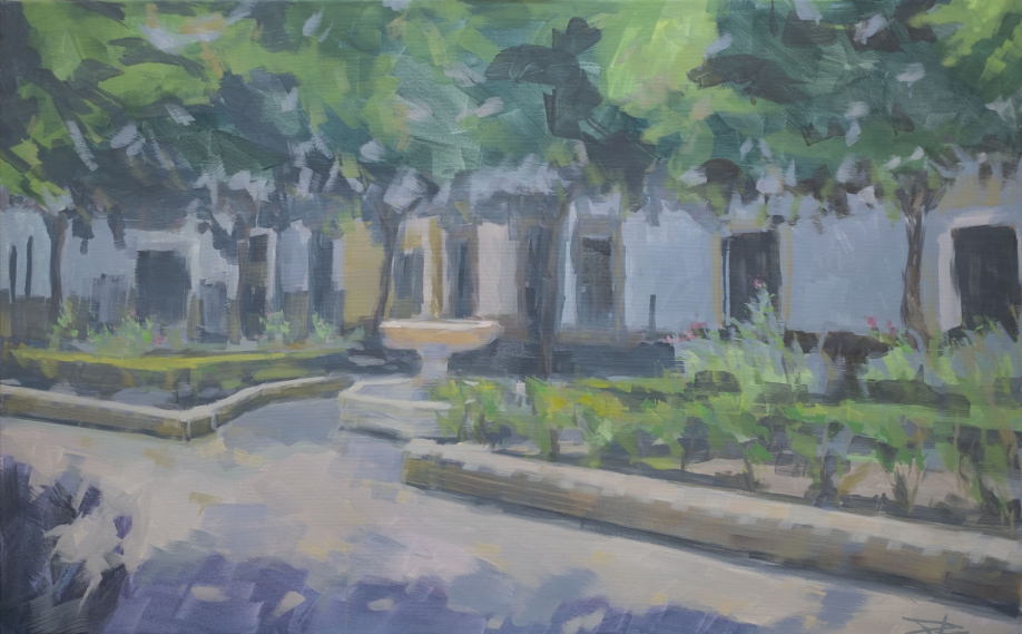 22.08. Plaza de Dª Elvira. 73 x 116 cm. 1.500 €