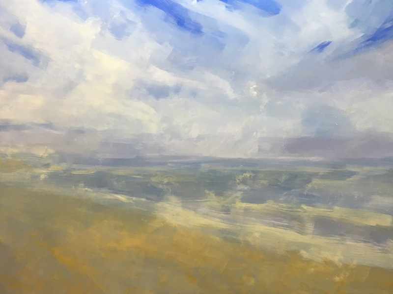 17.05. Zahara.  Mixta sobre tela. 130 x 160 cm.