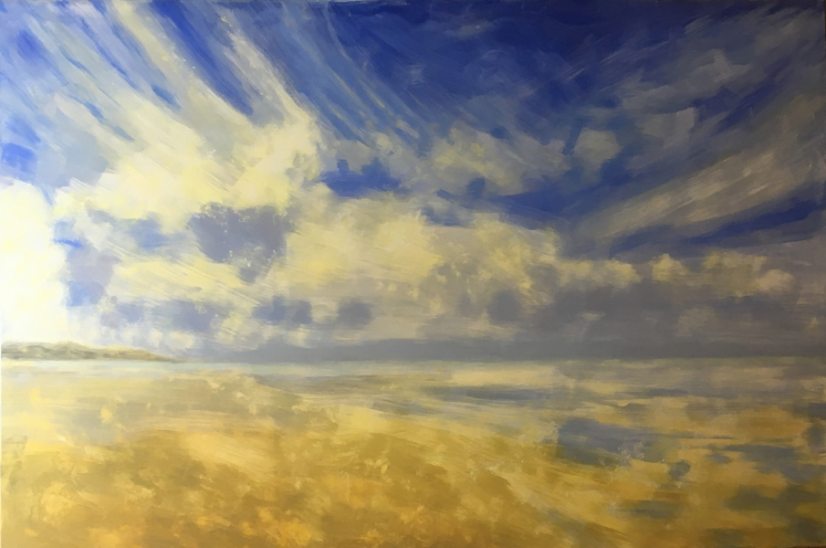 17.04. Zahara. Acrílico sobre tela. 130 x 195 cm.