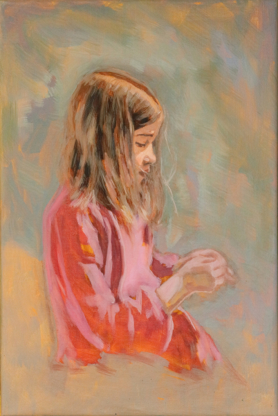 19.01. El valor de lo pequeño. Óleo sobre tela. 81 x 60 cm