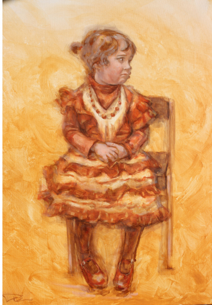 13.01. Mi querida España. Mixta sobre tela. 100 x 70 cm