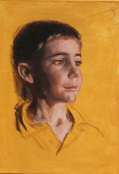 10.06. Paquito. Óleo sobre lienzo. 40 x 30 cm